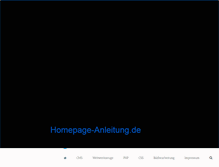 Tablet Screenshot of homepage-anleitung.de